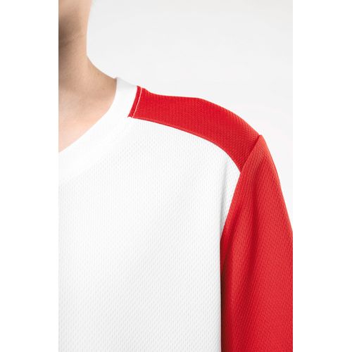 T-shirt de sport écoresponsable bicolore enfant - 10
