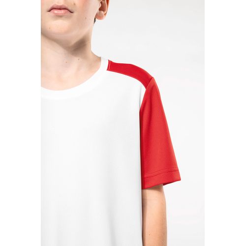 T-shirt de sport écoresponsable bicolore enfant - 9