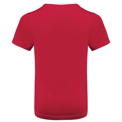 T-shirt de sport écoresponsable bicolore enfant