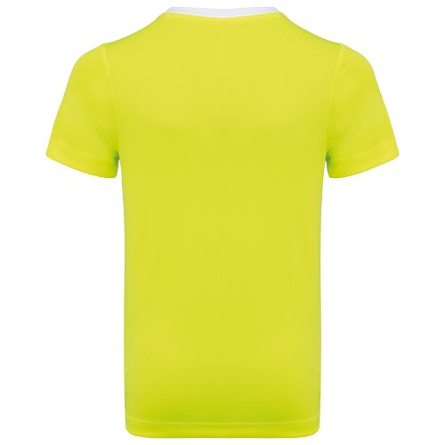 T-shirt de sport écoresponsable bicolore enfant