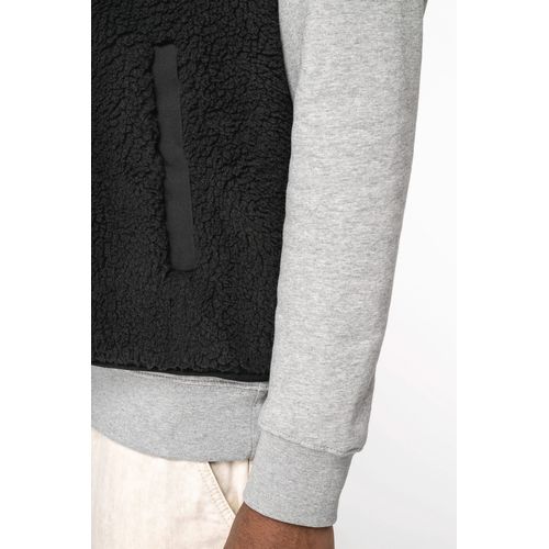 Bodywarmer écoresponsable en sherpa unisexe thumbnail 9