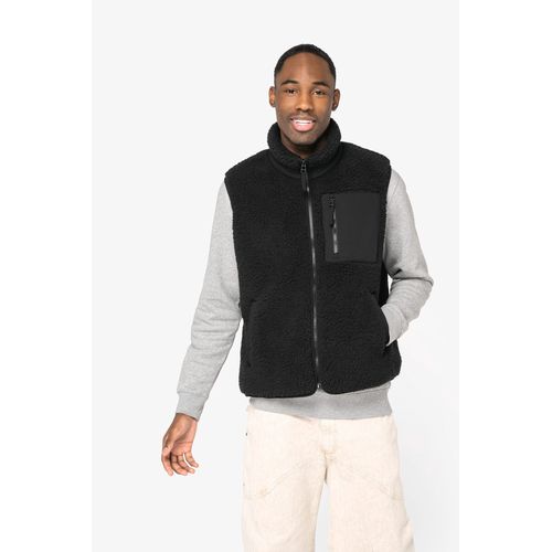 Bodywarmer écoresponsable en sherpa unisexe thumbnail 4