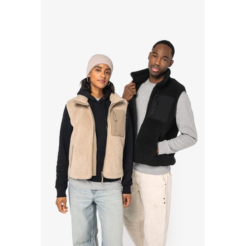 Bodywarmer écoresponsable en sherpa unisexe - 1
