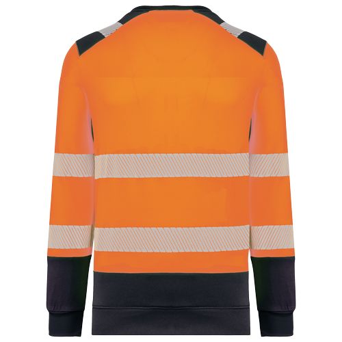 Sweat-shirt de sécurité recyclé col rond unisexe - 14