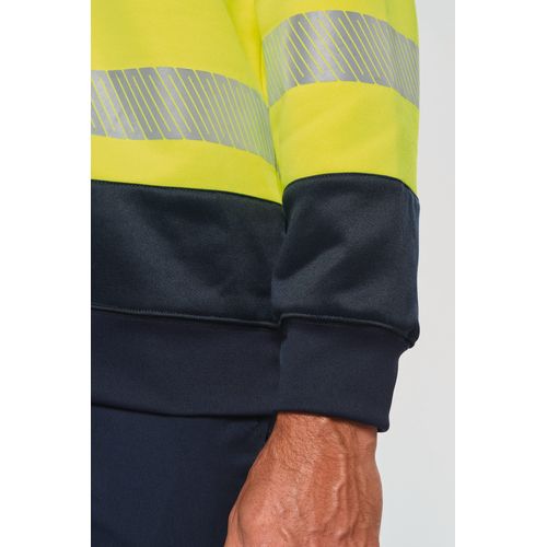 Sweat-shirt de sécurité recyclé col rond unisexe - 5