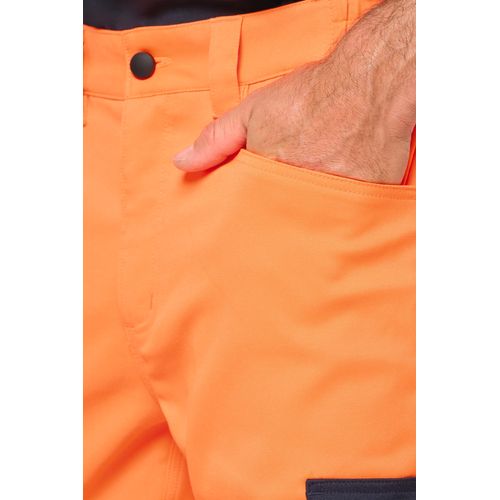 Pantalon de sécurité recyclé multipoches unisexe