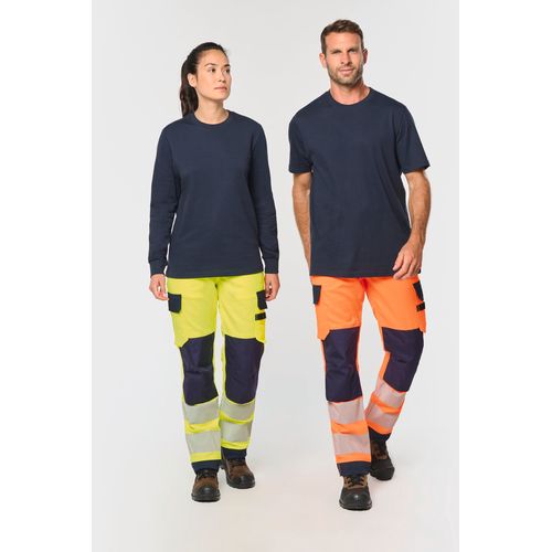 Pantalon de sécurité recyclé multipoches unisexe thumbnail 9