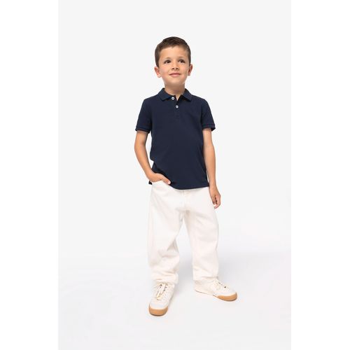 Polo écoresponsable maille piquée enfant thumbnail 4