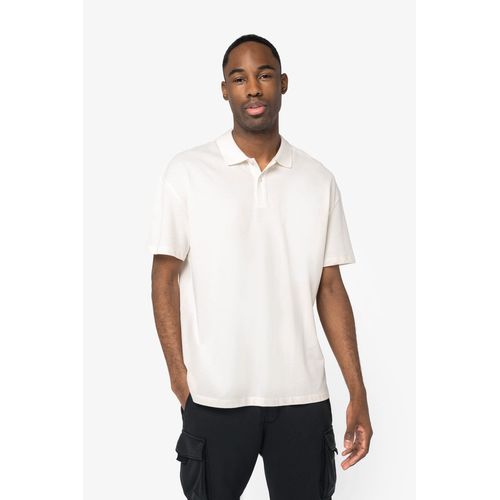 Polo écoresponsable maille piquée à épaules tombantes homme - 1