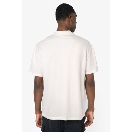 Polo écoresponsable maille piquée à épaules tombantes homme - 4
