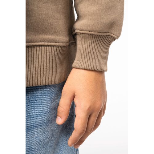 Sweat-shirt écoresponsable à col rond oversize enfant - 7