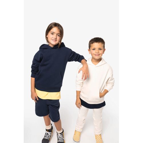 Sweat-shirt écoresponsable à capuche oversize enfant - 1