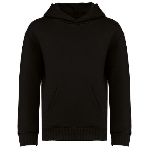 Sweat-shirt écoresponsable à capuche oversize enfant - 11