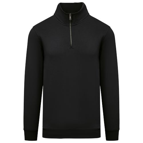 Sweat-shirt écoresponsable à col montant zippé homme thumbnail 9