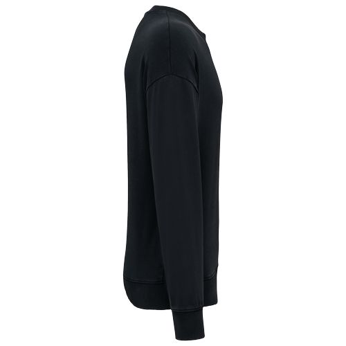 Sweat-shirt écoresponsable à col rond délavé oversize unisexe - 11