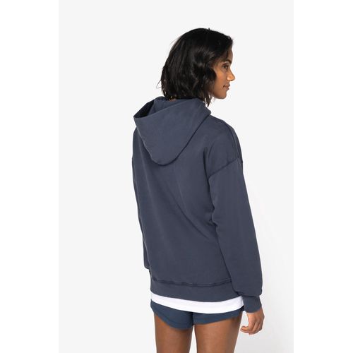 Sweat-shirt écoresponsable à capuche délavé oversize unisexe thumbnail 5