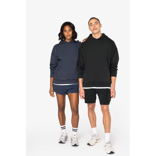 Sweat-shirt écoresponsable à capuche délavé oversize unisexe - 2