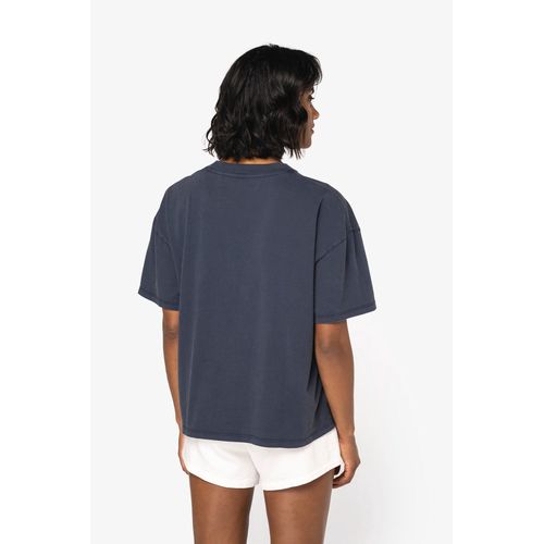 T-shirt écoresponsable oversize délavé femme - 4