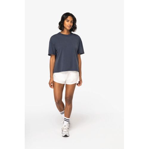 T-shirt écoresponsable oversize délavé femme - 2