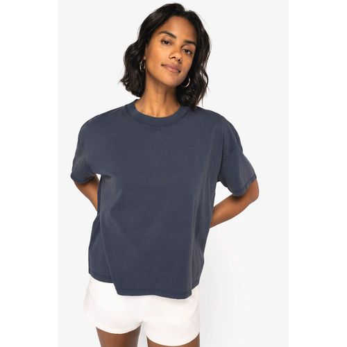 T-shirt écoresponsable oversize délavé femme - 3