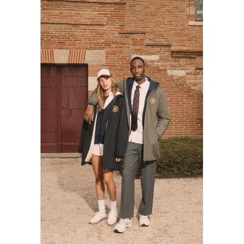 Veste écoresponsable imperméable doublée en sherpa unisexe - 6