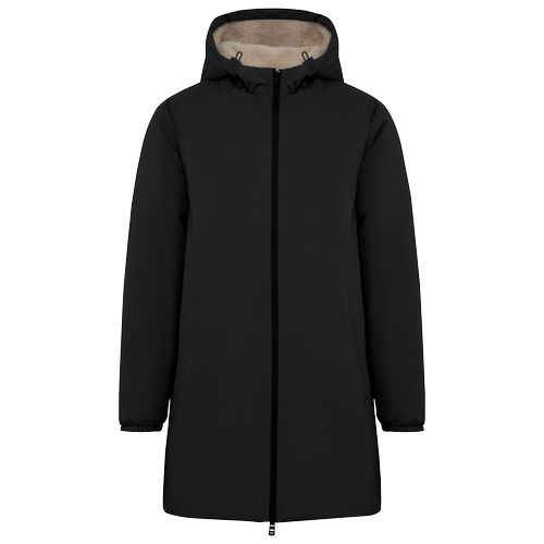 Veste écoresponsable imperméable doublée en sherpa unisexe - 11