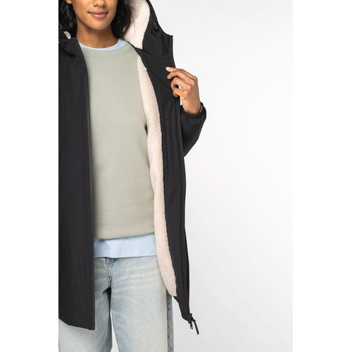 Veste écoresponsable imperméable doublée en sherpa unisexe - 7