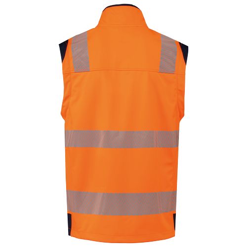 Veste softshell de sécurité recyclée avec manches détachables unisexe - 12
