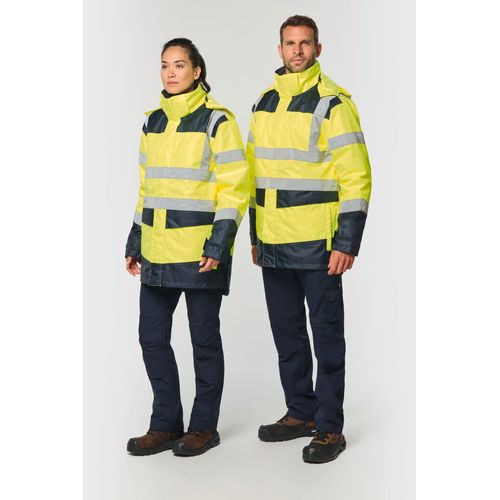Parka de sécurité recyclée 4 en 1 unisexe - 1