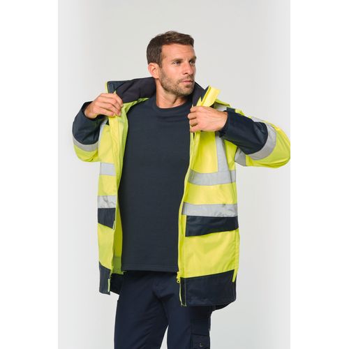 Parka de sécurité recyclée 4 en 1 unisexe - 4