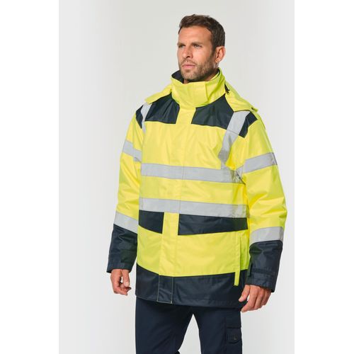 Parka de sécurité recyclée 4 en 1 unisexe - 2