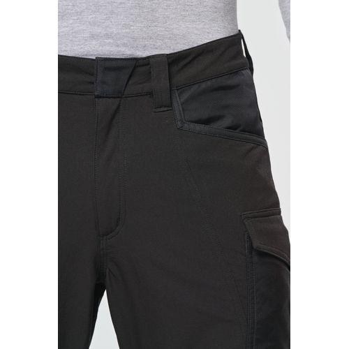 Pantalon stretch recyclé multipoches unisexe - 11