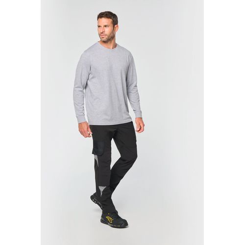 Pantalon stretch recyclé multipoches unisexe - 2