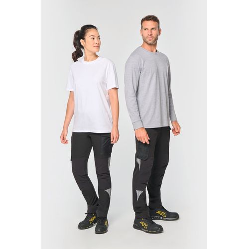Pantalon stretch recyclé multipoches unisexe - 1