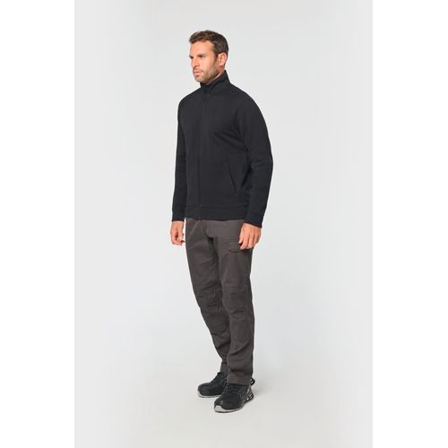 Veste molleton coton manches raglan unisexe - 3