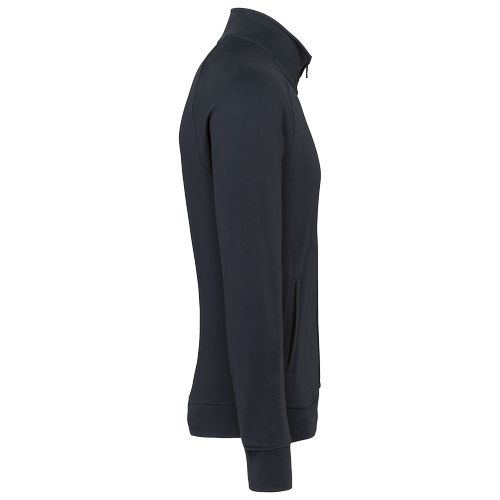 Veste molleton coton manches raglan unisexe