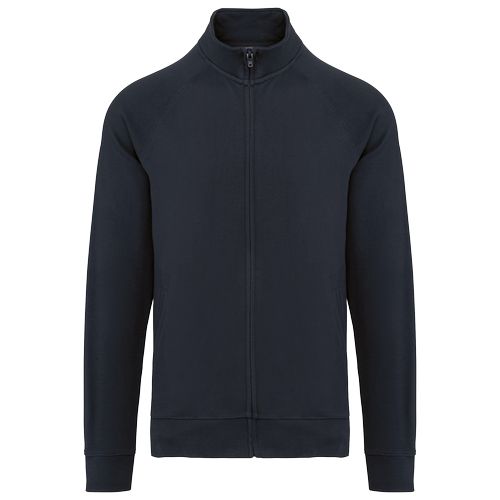 Veste molleton coton manches raglan unisexe