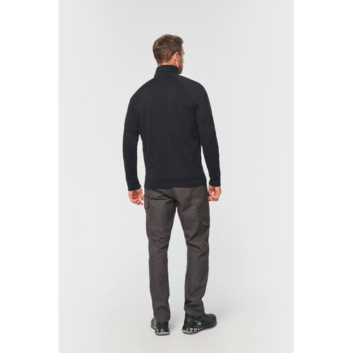 Veste molleton coton manches raglan unisexe