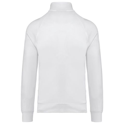 Veste molleton coton manches raglan unisexe
