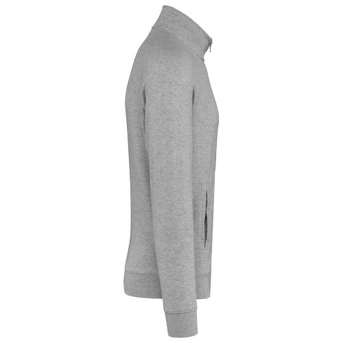 Veste molleton coton manches raglan unisexe