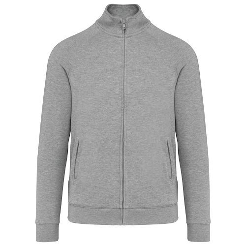 Veste molleton coton manches raglan unisexe