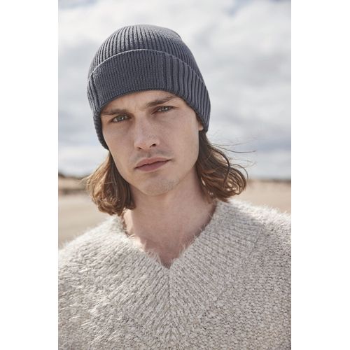 Bonnet en coton biologique avec patch technique - 3