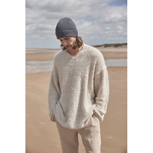 Bonnet en coton biologique avec patch technique - 2