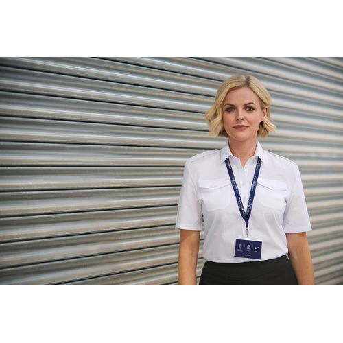 Chemise Pilote femme manches courtes - 1