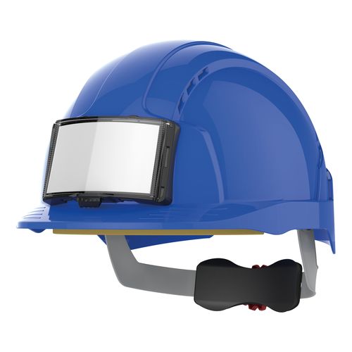 Casque de sécurité EVOLite® avec porte badge, ventilé, serrage crémaillère - 2