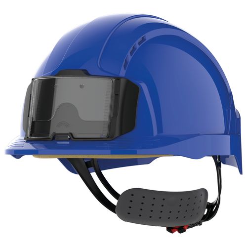 Casque de sécurité EVOLite® avec porte badge, ventilé, serrage crémaillère - 1