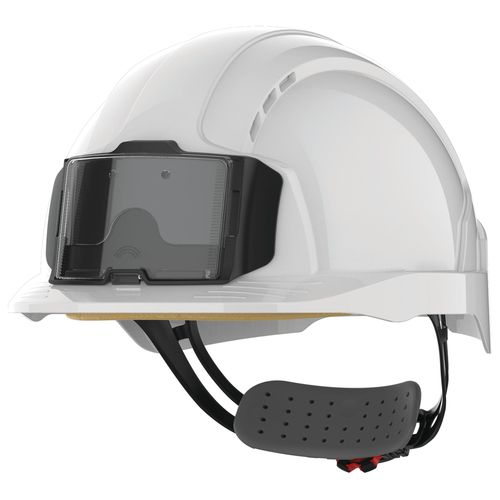 Casque de sécurité EVOLite® avec porte badge, ventilé, serrage crémaillère - 1
