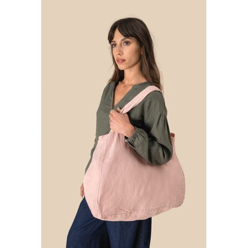 Sac shopping en lin - 1
