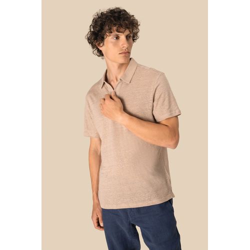 Polo en lin homme thumbnail 4