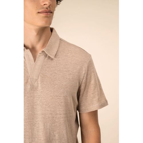 Polo en lin homme - 7